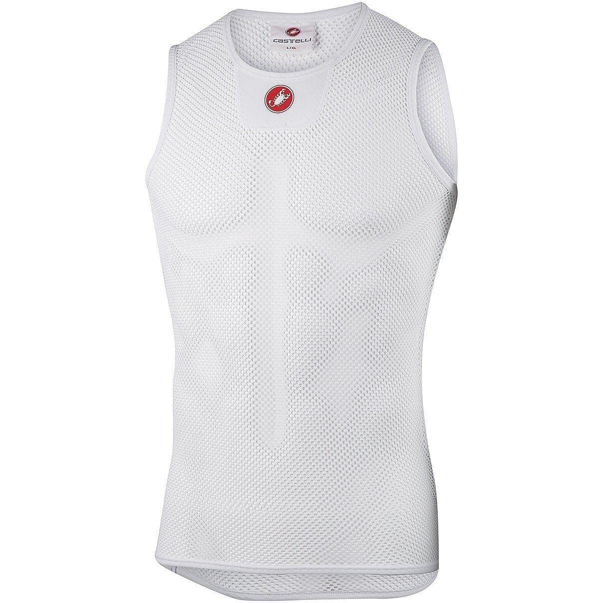 CASTELLI 4517028-001 CORE MESH 3 SLEEVELESS Men's T-shirt White XXL
