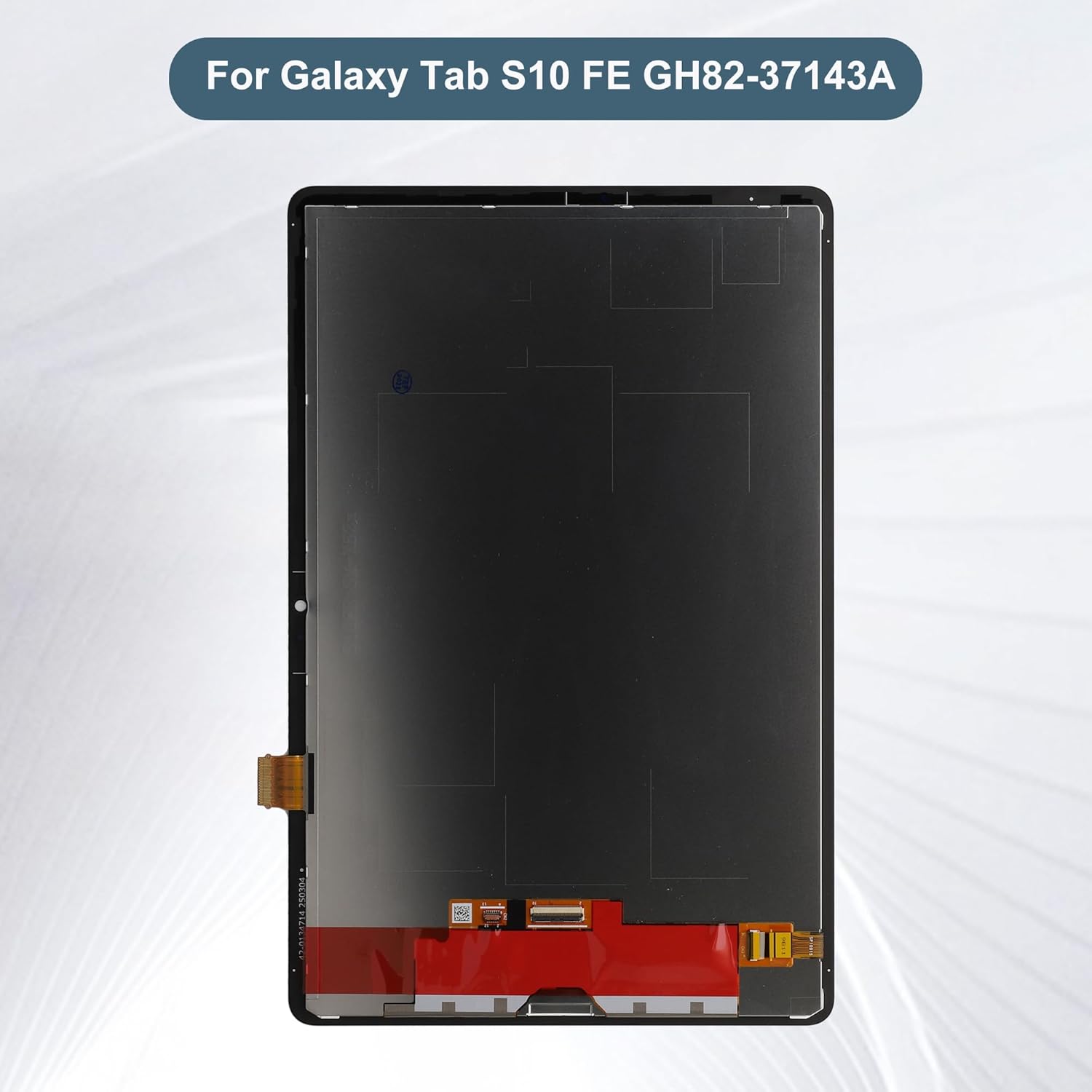 LCD Display Touch Screen Digitizer Assembly Repair Replacement 10.9" for Samsung Galaxy Tab S10 FE GH82-37143A with Tools（Black）