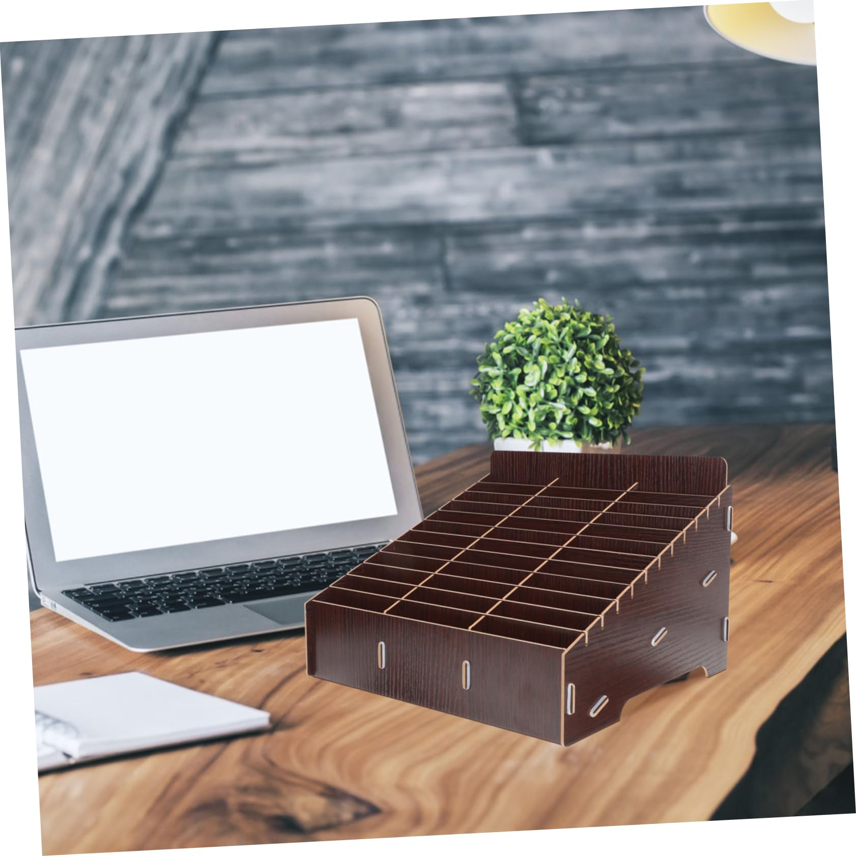 Cabilock Organizador De Escritorio Contenedor Para Teléfono Móvil Almacenamiento Para Conferencias Diseño Elegante y Práctico