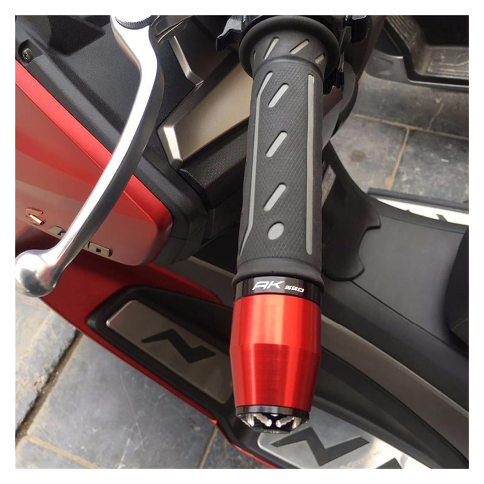 Per KYMCO AK 550 AK550 2017 2019 2020 2018 Moto Manopole Manubrio Bar Ends tappi oro Anti Vibrazione Estremità Del Manubrio