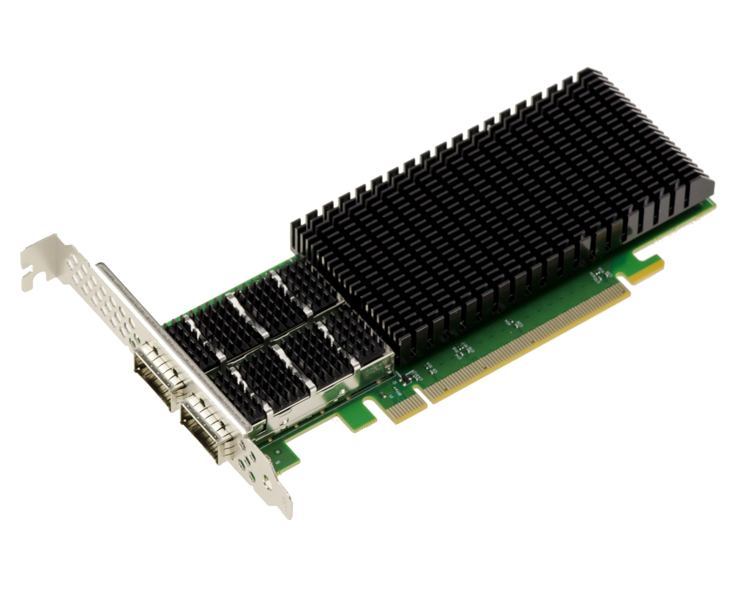 KALEA-INFORMATIQUE PCIe Gen 4.0 PC Dual 200G QSFP56 2-Port-Netzwerkcontroller-Karte. Mellanox ConnectX 6-Chipsatz. Unterstützt 200GbE, 100GbE, 50GbE, 40GbE, 25GbE und 10GbE