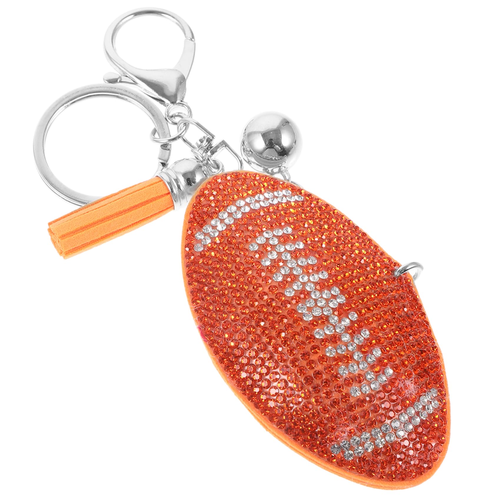 Kisangel Llavero De Futbol Llavero Colgante Mochila Rugby Llavero Colgante Rugby Colgante Llavero De Colgante De Rugby Colgante De Llavero De Rugby Orange El Plastico