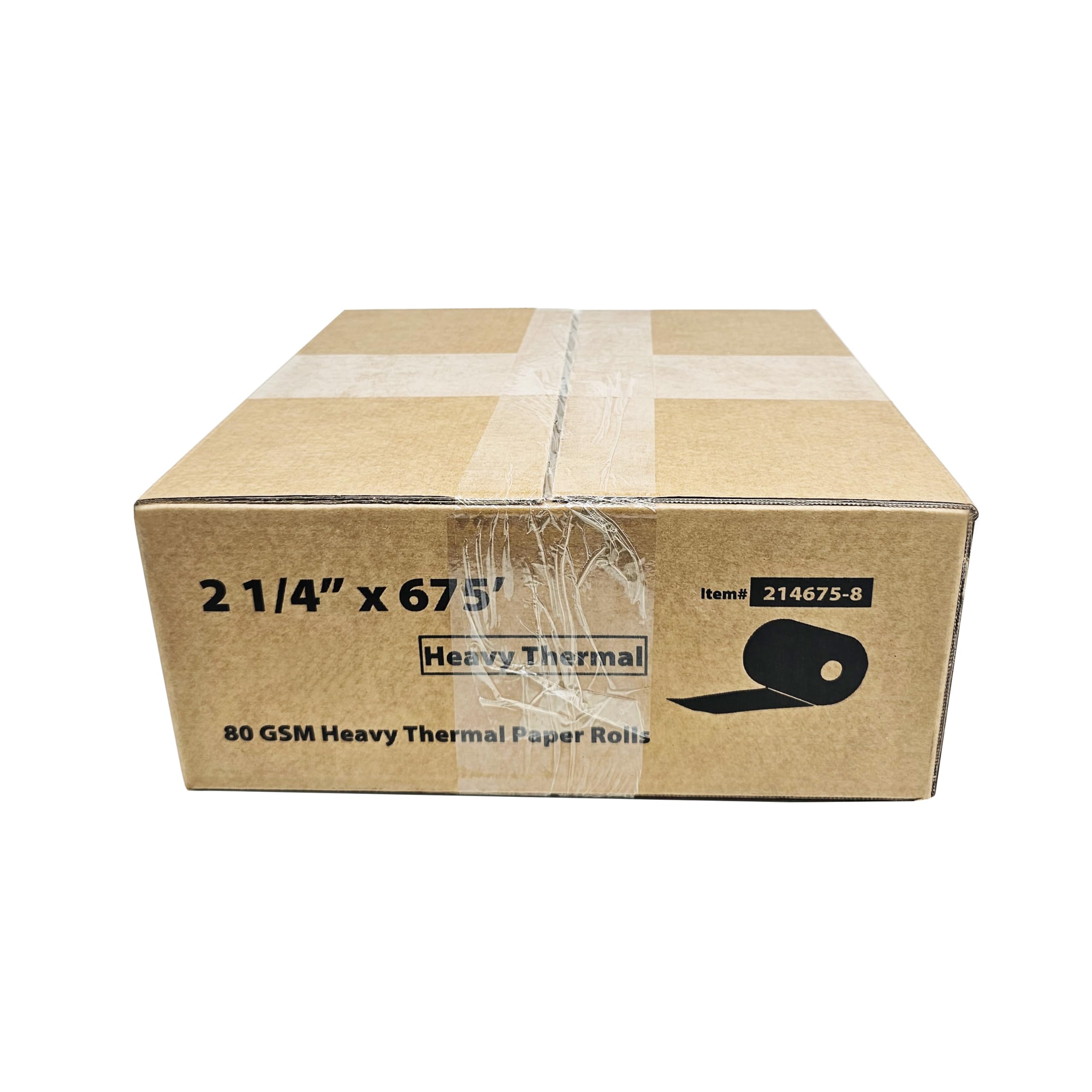 Rollos de papel ATM, 8 rollos/estuche, 80 g/m², sin BPA, sin BPA, G2500 GT3000 Tranax MB 1700 1705 GenMega Tranax - BuyRegisterRolls