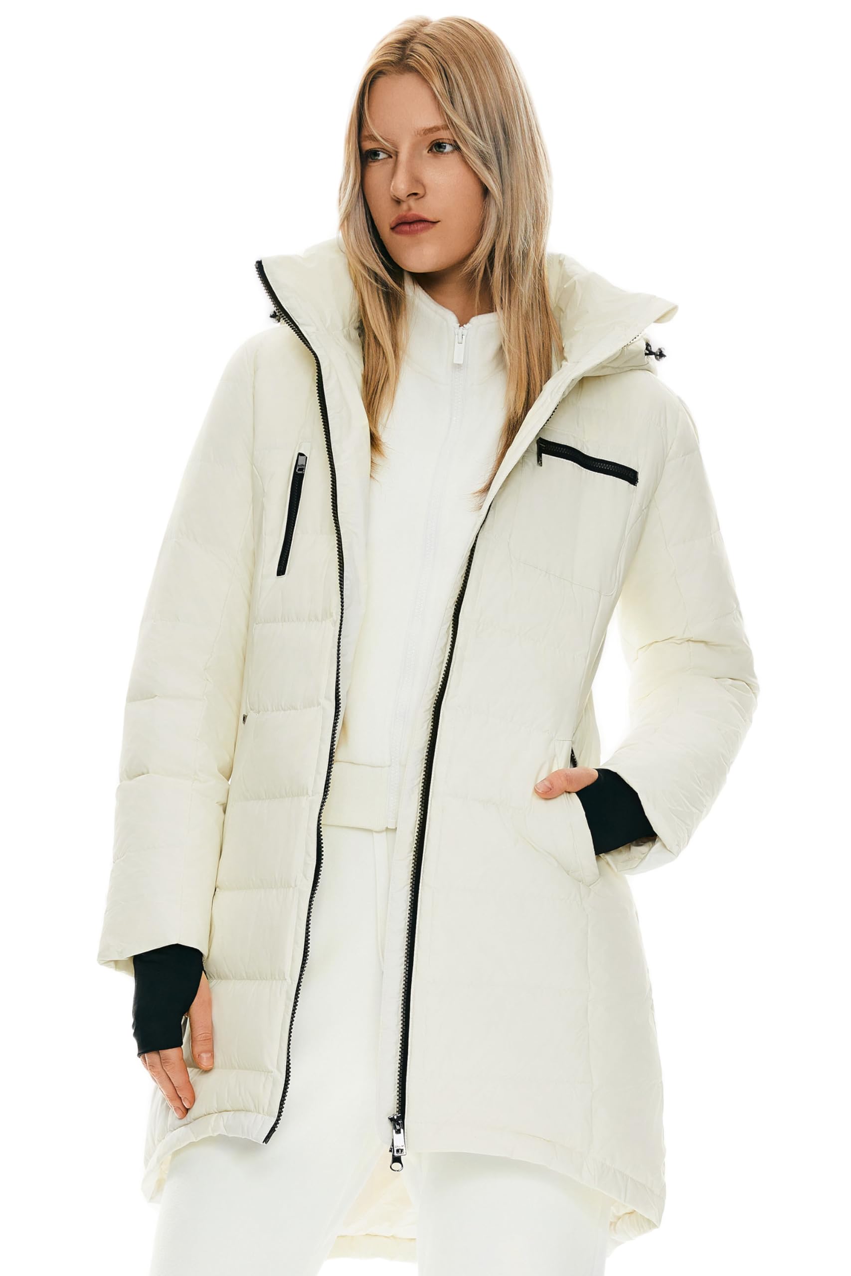 Orolay Women's Long Quilted Puffer