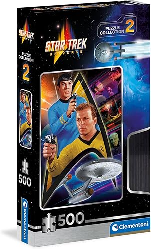 Clementoni 35141 Star Trek - Rompecabezas de 500 piezas para adultos, fabricado en Italia, multicolor