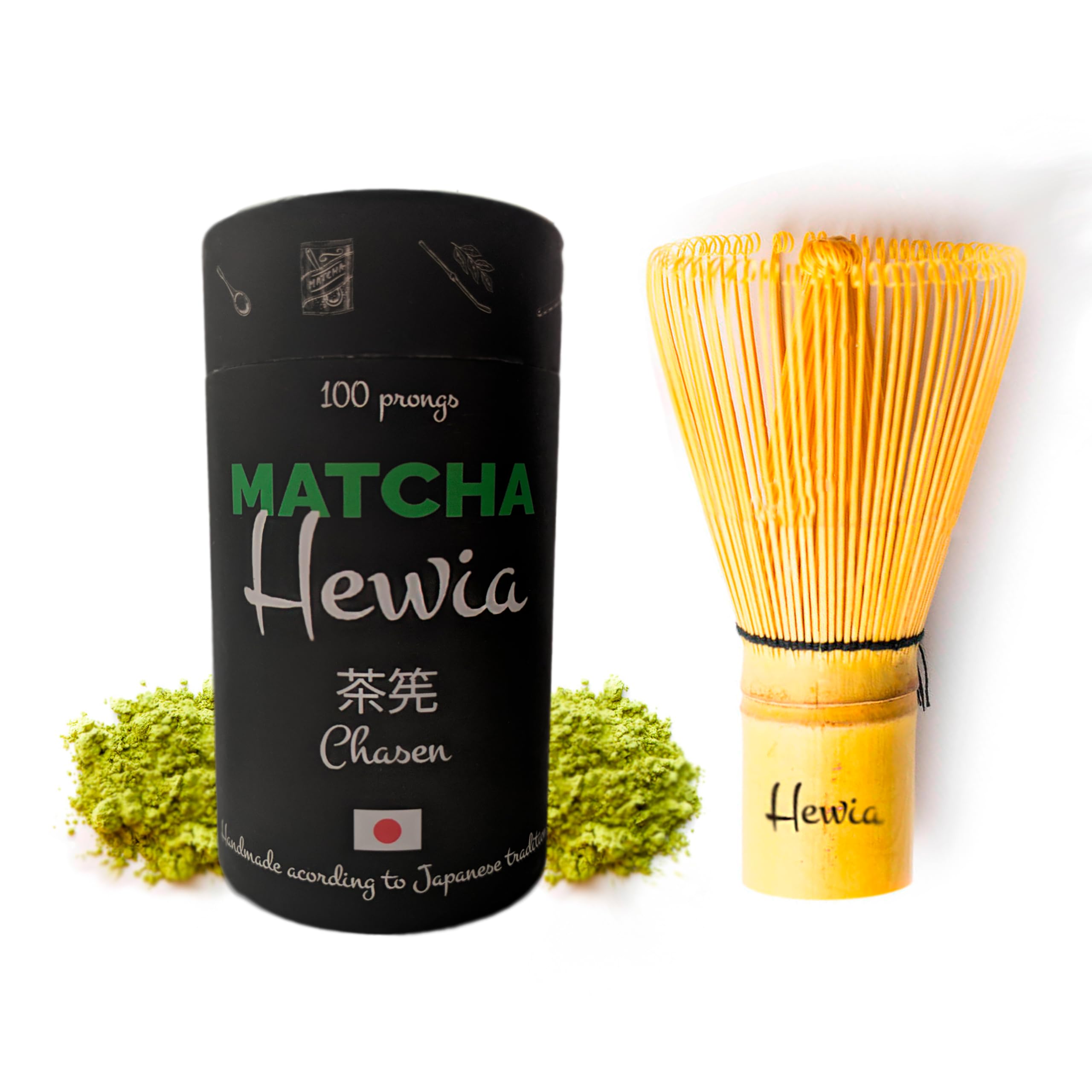 Fouet à Matcha En Bambou (Chasen) - Kit Préparation Thé Japonais - Authentique Et Écologique