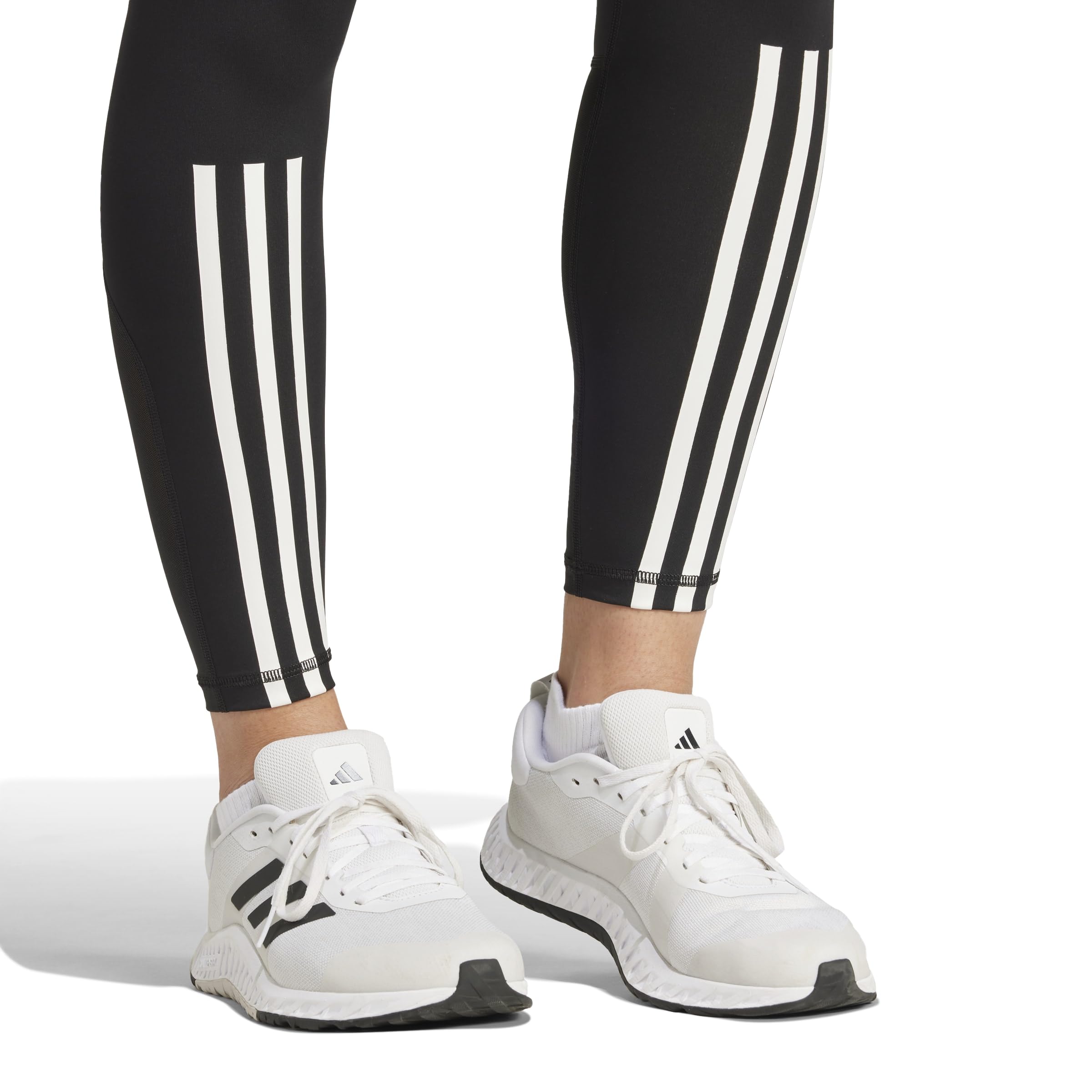 adidas Techfit 3 Stripes 7/8 Leggings - Rajstopy Kobiety