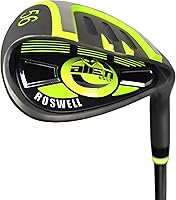 Vista 1 de Alien Golf Cuña Roswell - Cuña premium - Ranuras fresadas CNC de cara completa para disparos de alta rotación - Fácil de sacar de bunkers - Se