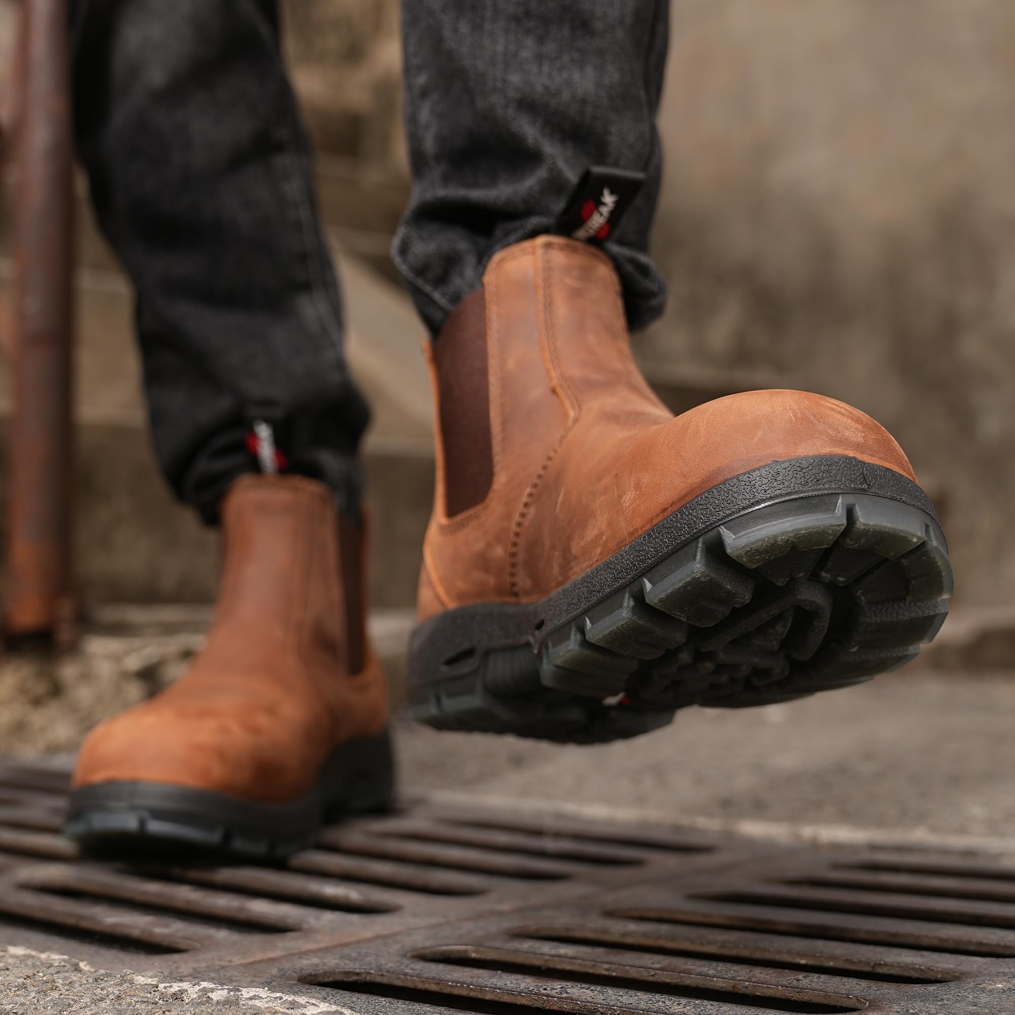 S3L FO SR Composito/Punta d'acciaio Stivali da lavoro di sicurezza Scarpe industriali 37-47 EU