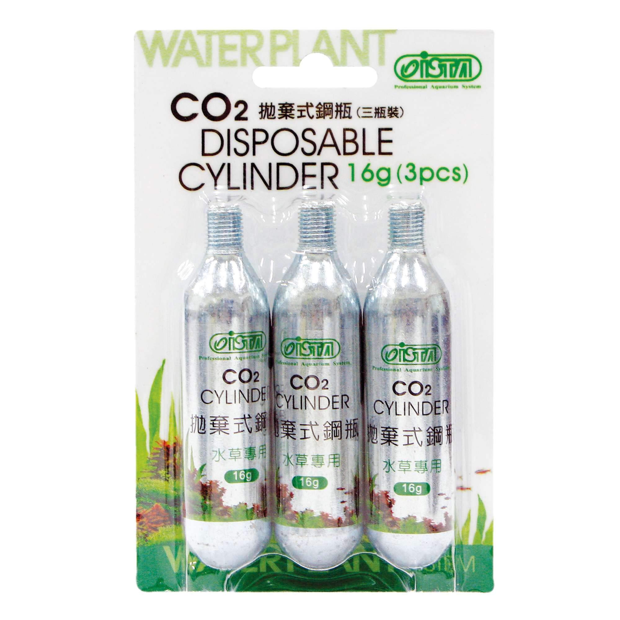 ICA Disposable Cylinders Co2 3Uds-16G 190g