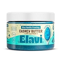 Vista 1 de ELAVI Mantequilla de Anacardo Keto, Amigable para Niños, Untable de Postre Bajo en Azúcar Vegano, Sin Azúcar Añadida, Sin Alcoholes de Azúcar, Sin