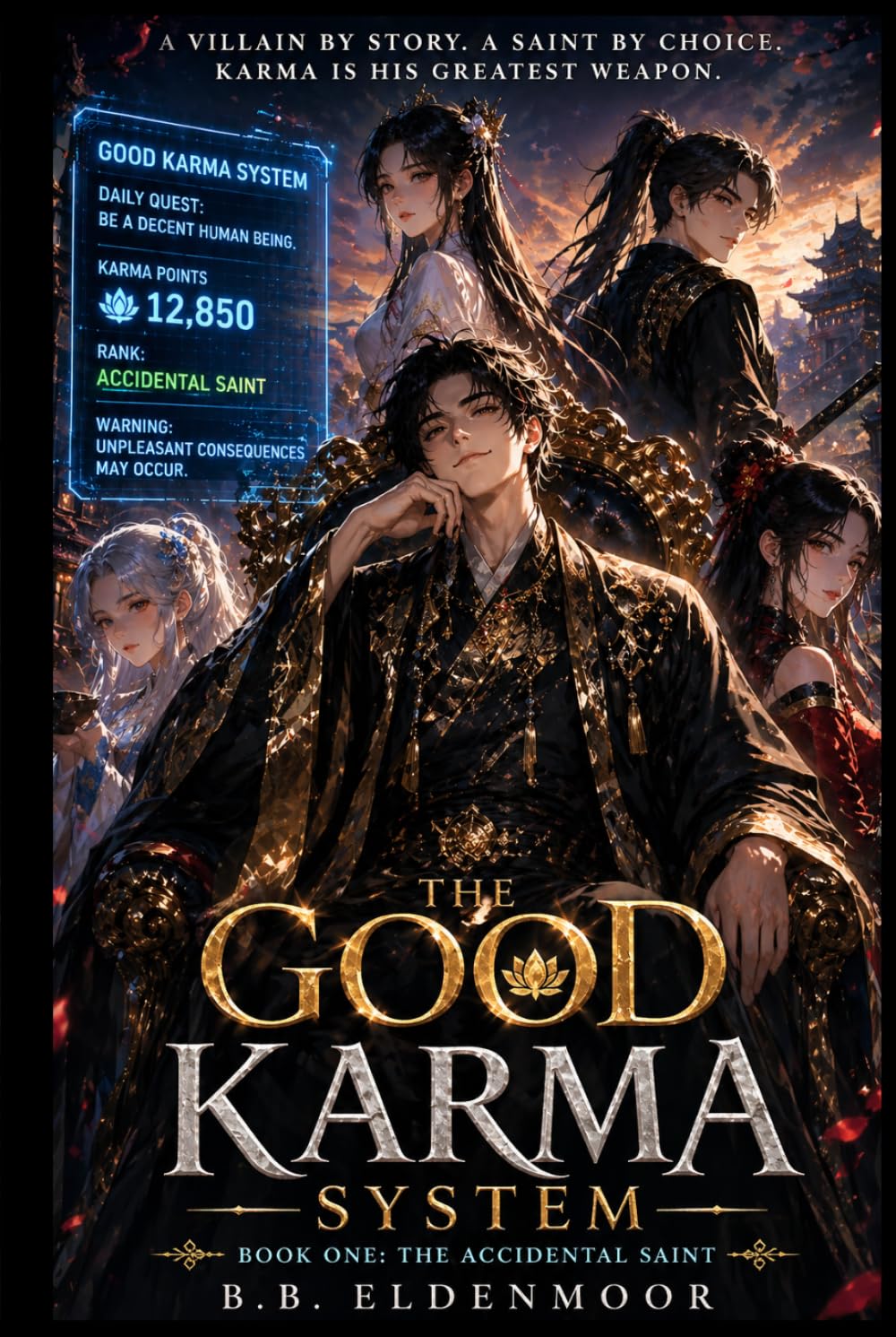 The Good Karma System: A Progression Fantasy Isekai Adventure with Romance, Kingdom Building, and a Lazy Villain Turned Hero (The Good Karma System Series)