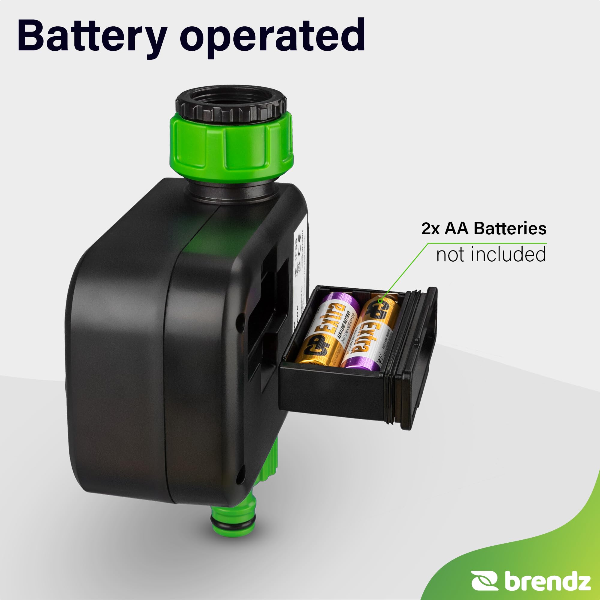 Brendz Valera & Buka - Sistema di irrigazione facile da configurare, fino a 4 programmi, display LCD, computer di irrigazione automatica per piante