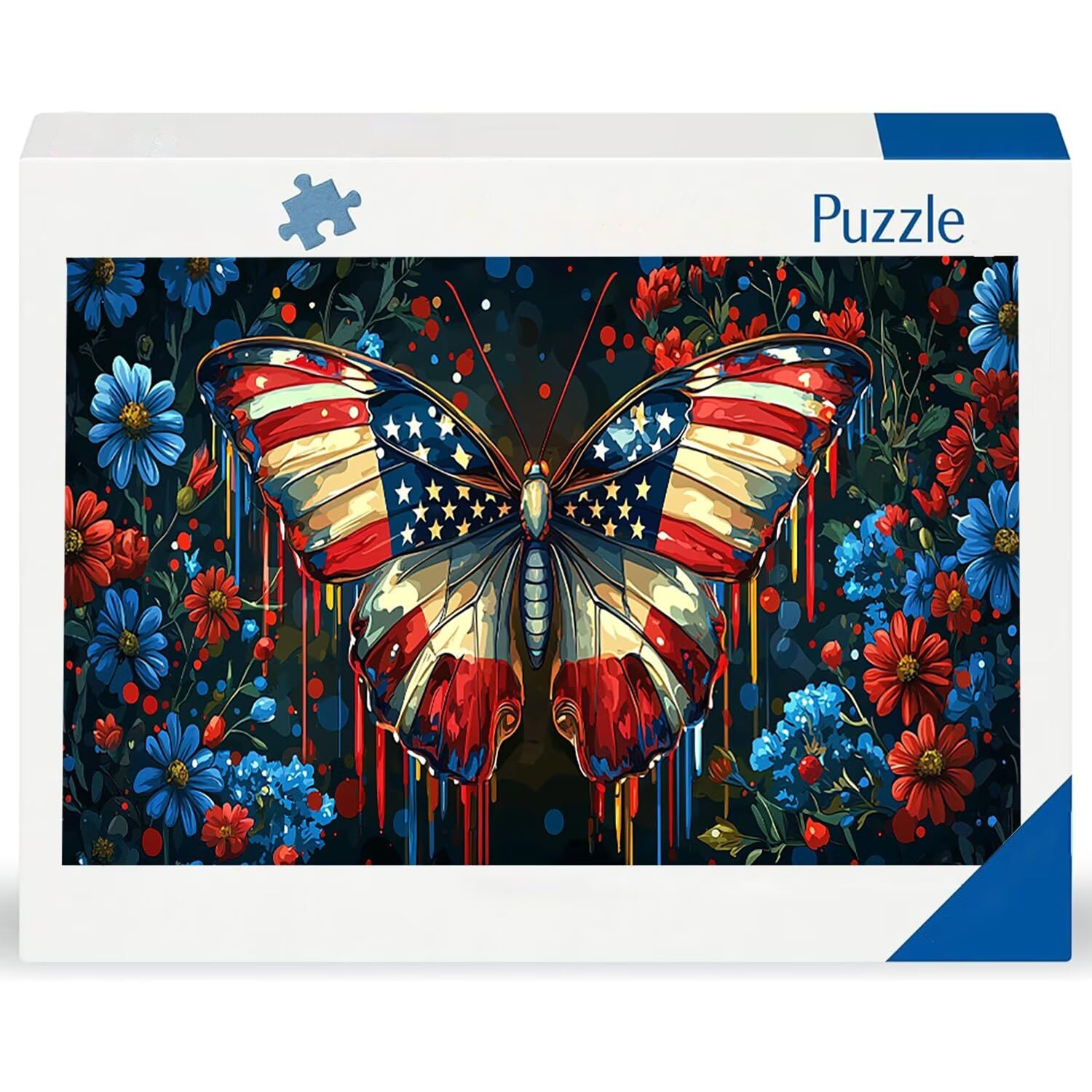 Puzzle para Adultos 1692 Piezas, Mariposa de color Puzzle, Difícil, Desafiante, Rompecabezas Encajan Perfectamente, Letras en la Parte Posterior, sin Polvo, Regalo para Personas Mayores (179x31cm) v52