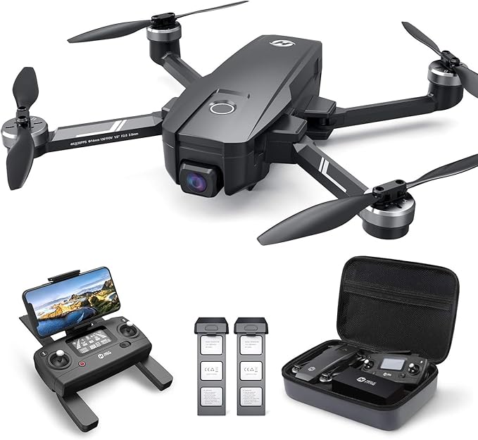 Holy Stone HS720E with 2 Batteries, Drone Landing Pad, Fireproof Explosionproof Bag