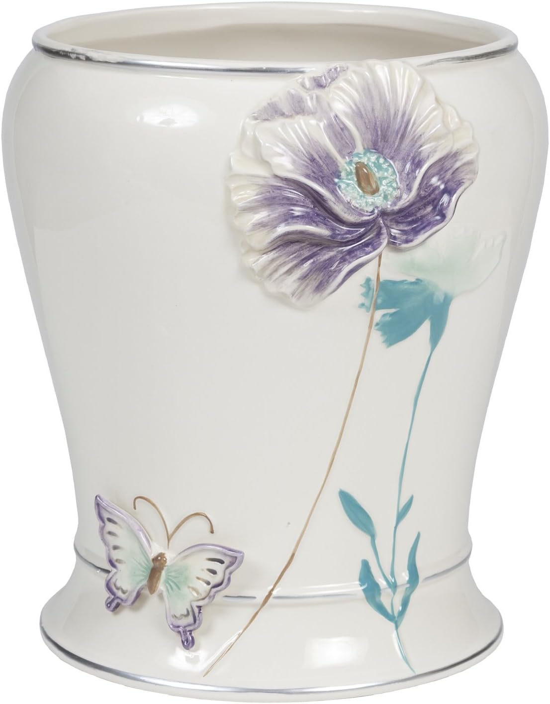 Creative Bath Products GGT54LIL Garden Gate Waste Basket