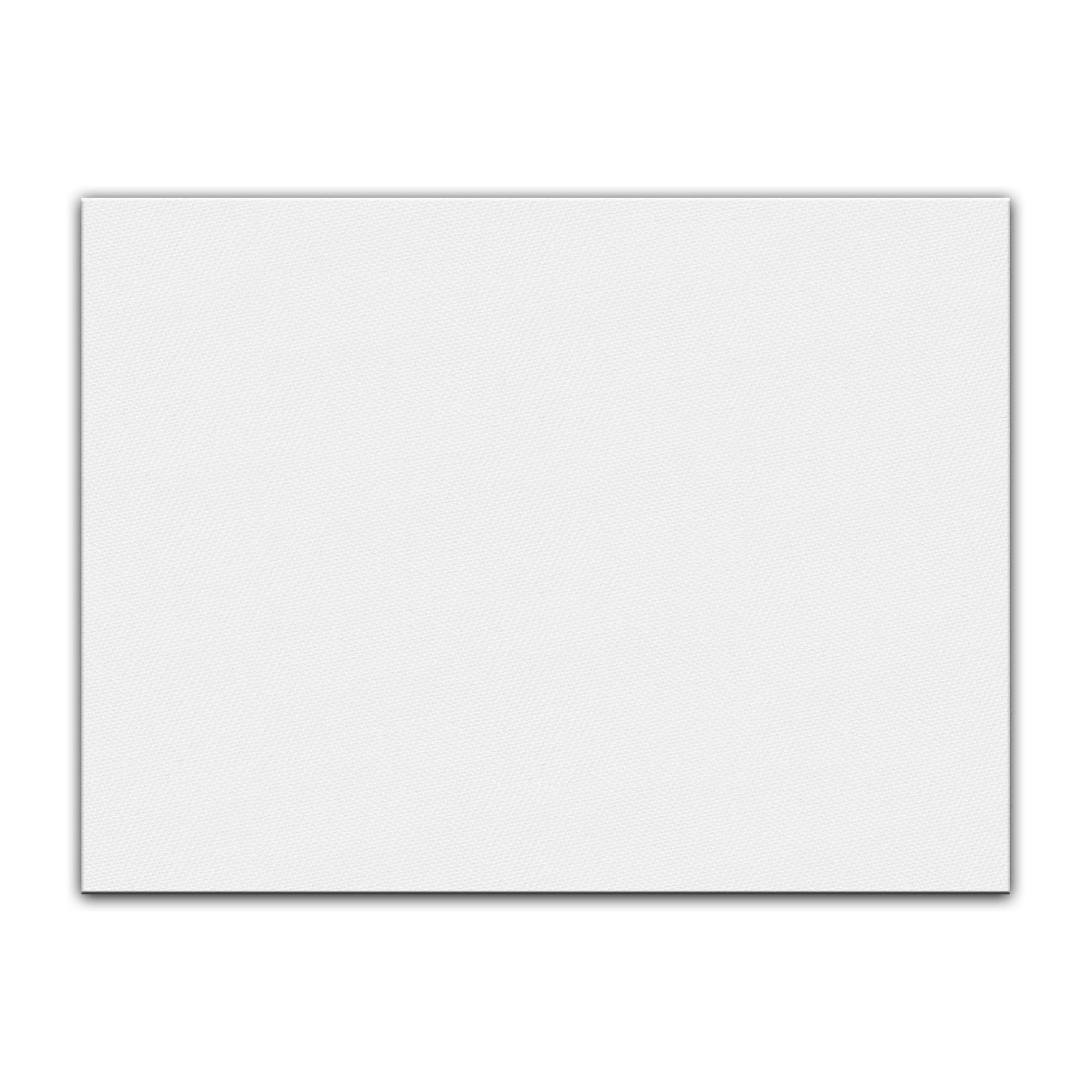 Toile blanche de qualité supérieure, tendue sur châssis - En bois véritable - 50 x 90 cm - 360 g/m² - Prêt à l'emploi - 6 couleurs disponibles
