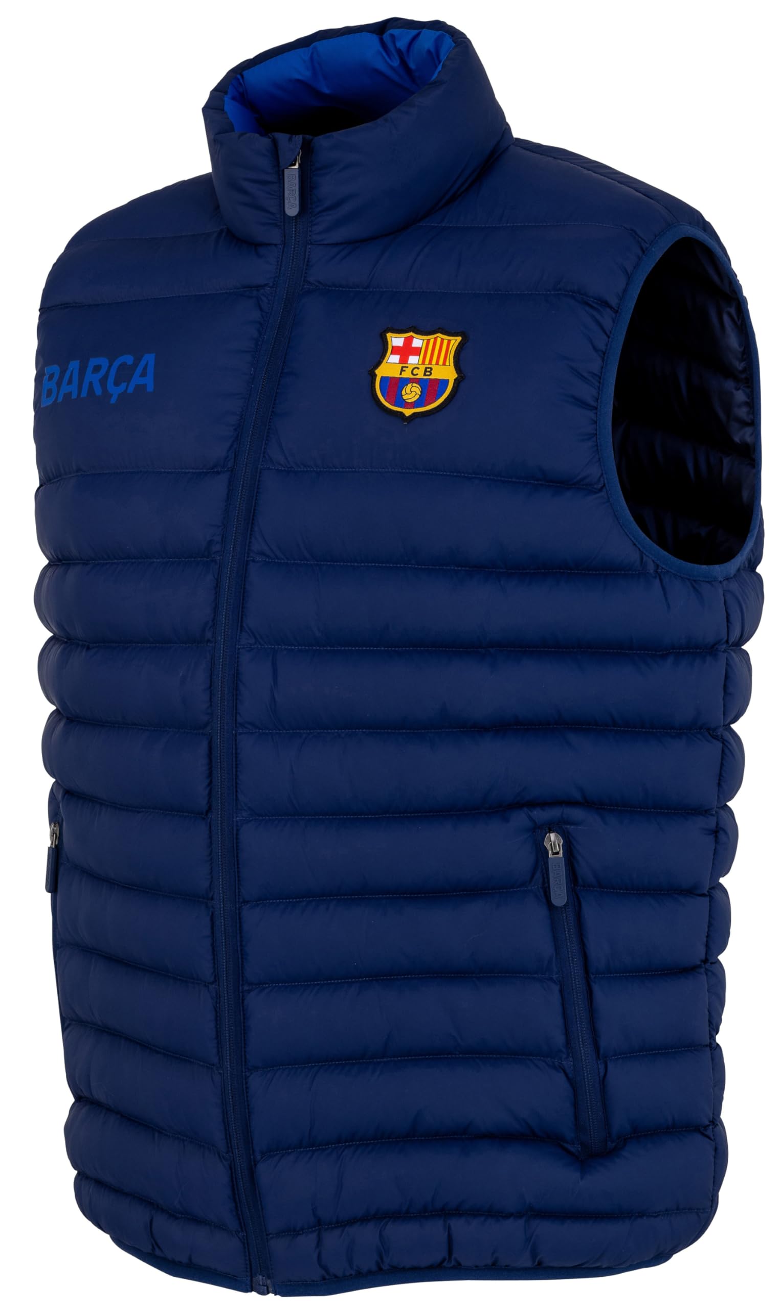 FC Barcelona Official Collection Sleeveless Down Jacket