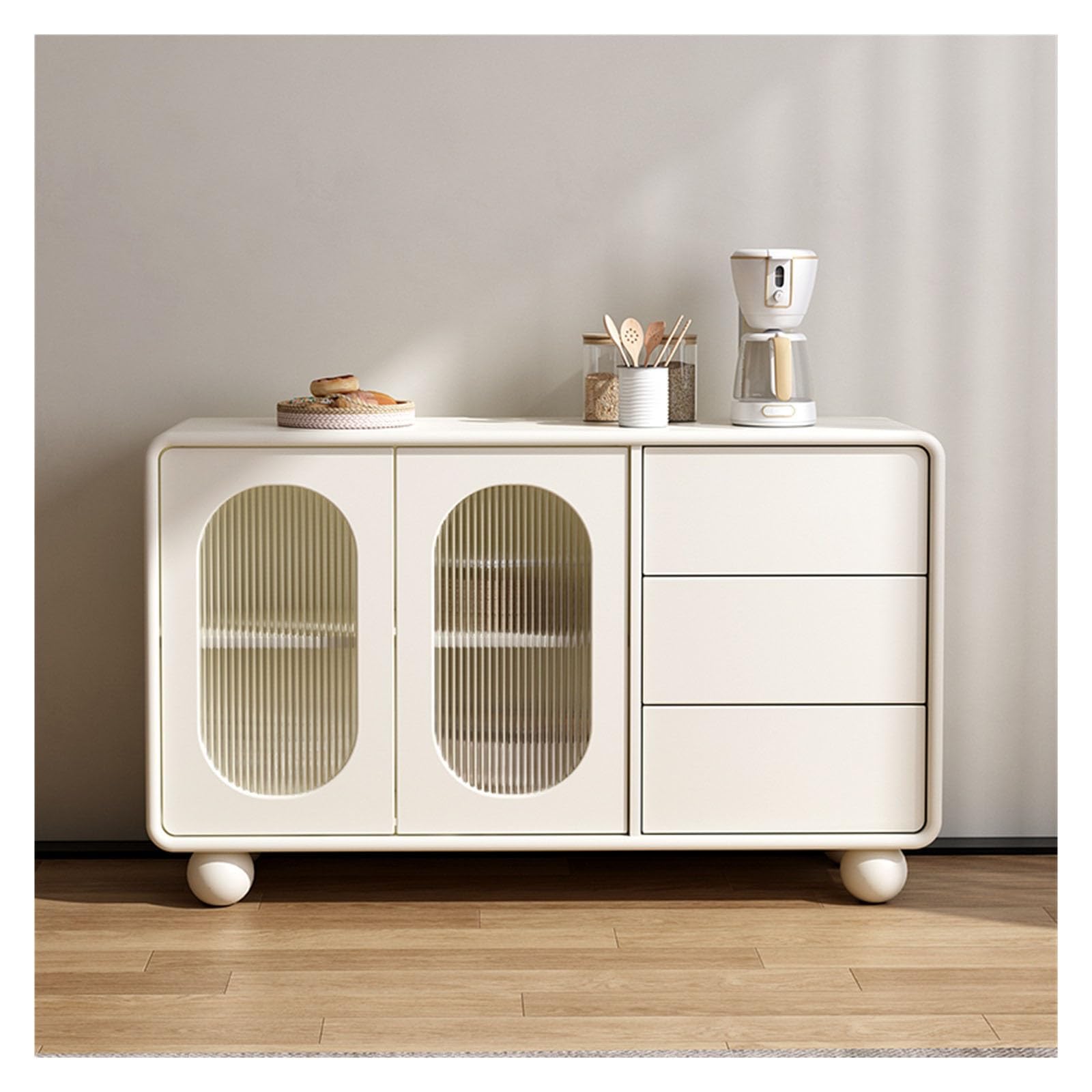 Armadio cucina Mobile contenitore, mobile buffet, credenza autoportante stoccaggio