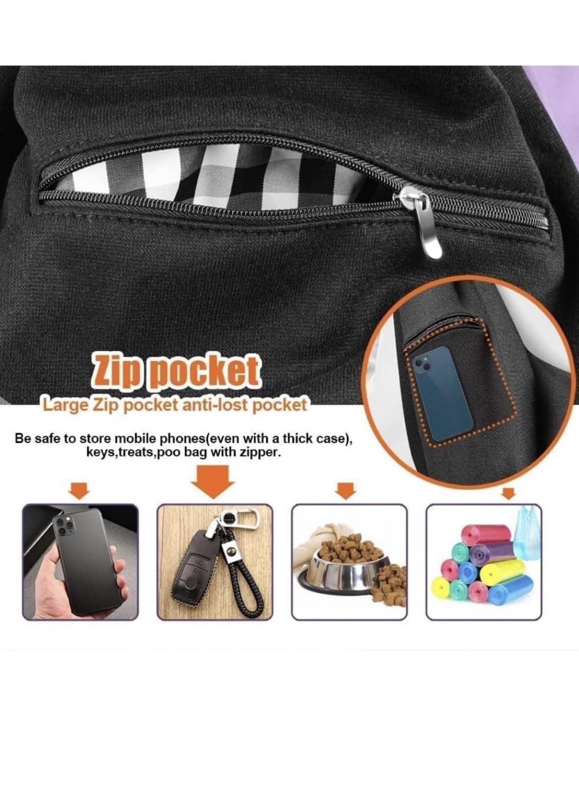 Avila Small Dog Sling Carrier