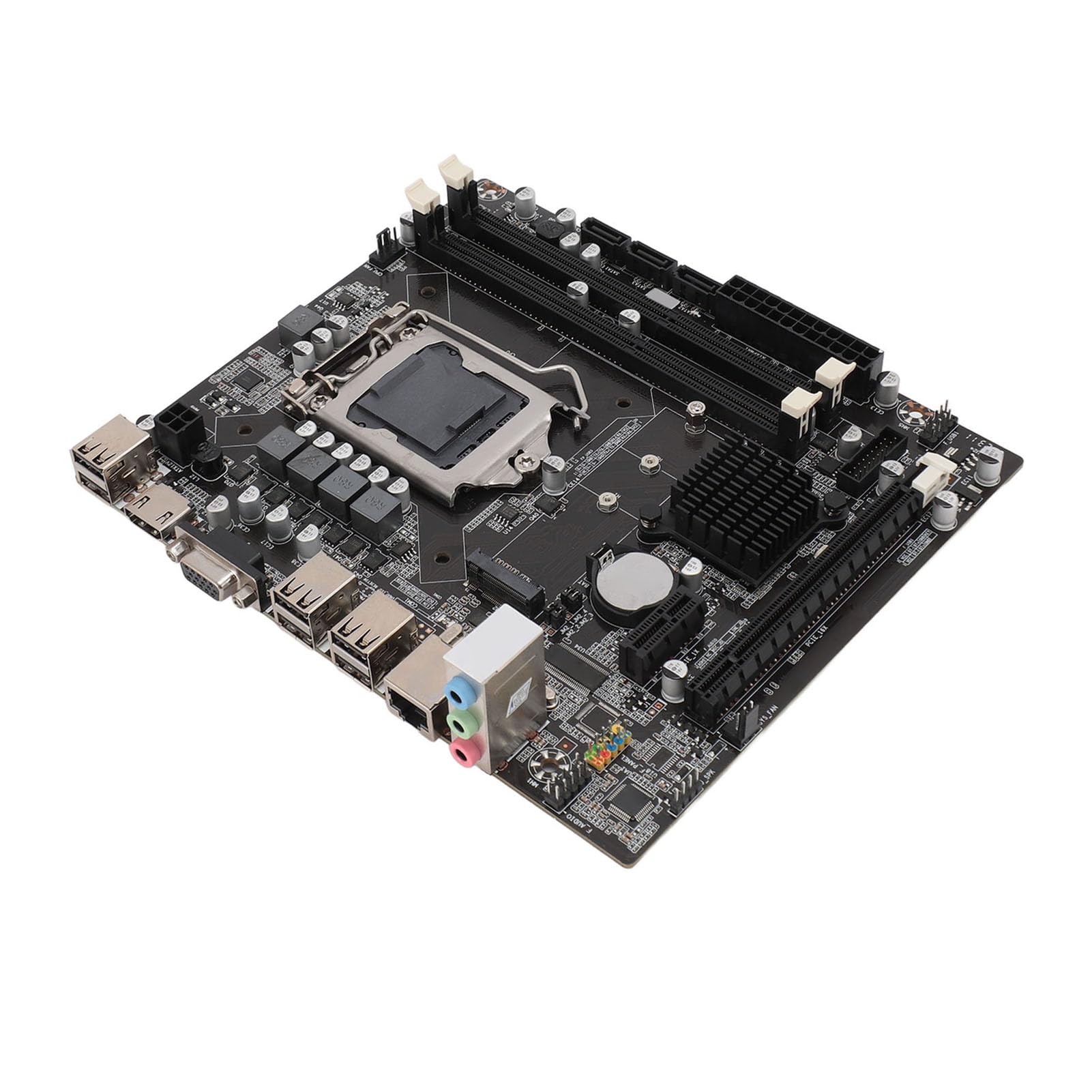 Scheda Madre da Gioco, Memoria H55 M.2 NGFF LGA 1156 DDR3 a 8 Canali, Scheda Madre da Gioco con Alimentazione a 4 Fasi