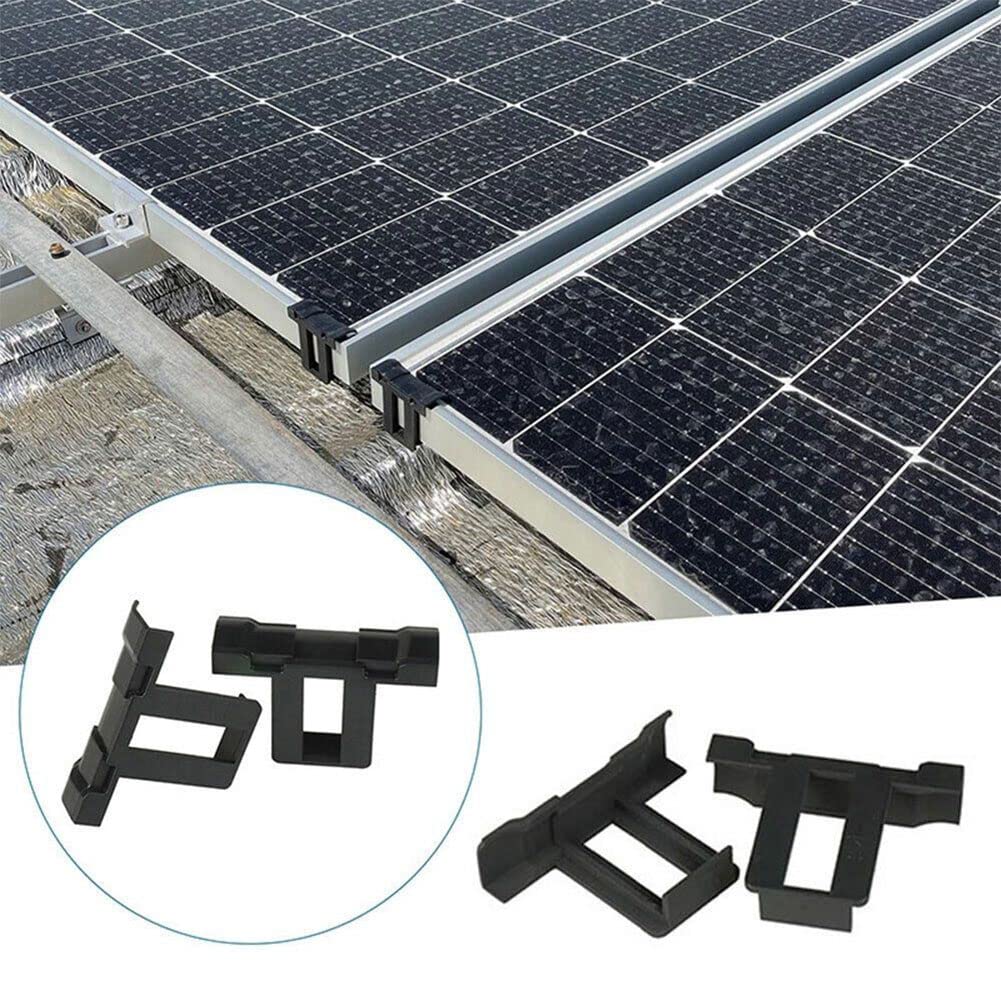 MININUSI Solarpanel Wasserablauf Clips – 12 Stück, 30 Mm, Für Photovoltaik-Module, Regenwasserableitung