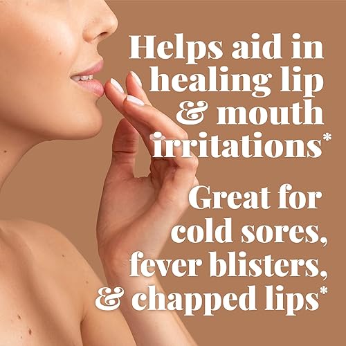 Miniatura 4 de Basic Brands - Ungüento de L-lisina - 0.875 oz - Tratamiento de lisina para herpes labial y alivio de ampollas - Alivia los labios - Paquete de 4