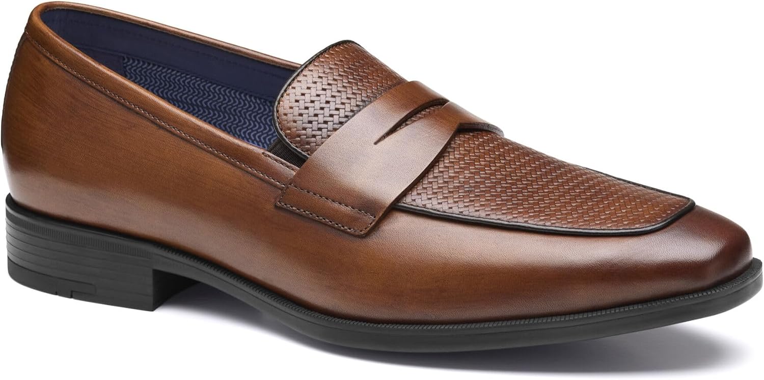 Johnston & Murphy Men's Gibbons Embossed Penny Loafer