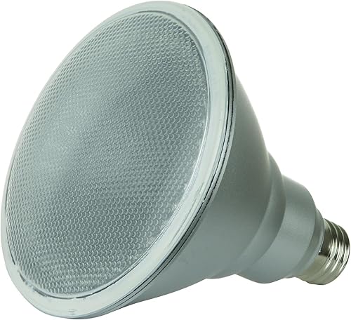 Miniatura 4 de Sunlite - Bombilla LED ámbar PAR30 reflectora, 8 vatios, 120-220 voltios, base media, vida útil de 30,000 horas, ángulo de haz de inundación