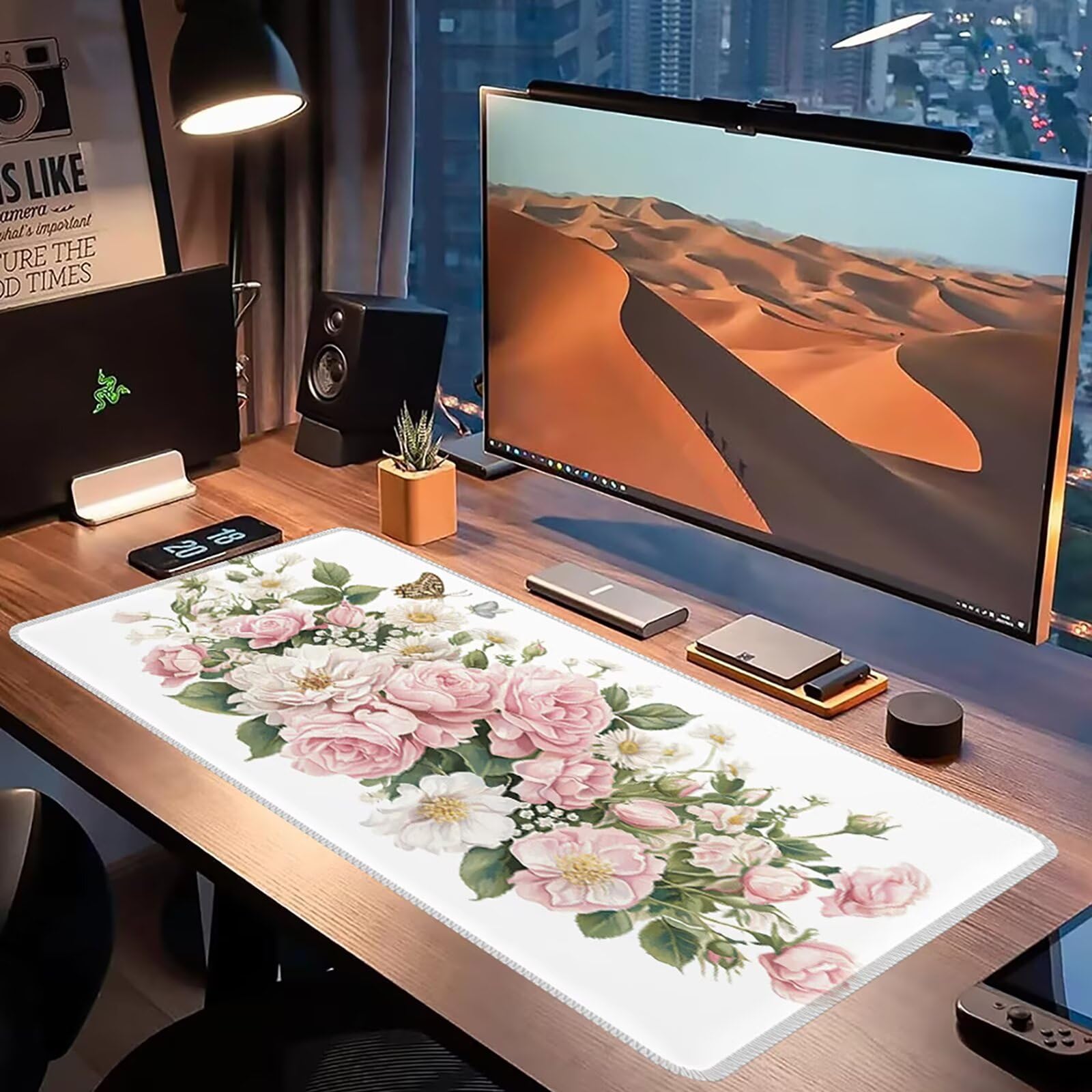 Podkładka pod mysz, podkładka pod mysz XXL 1200 x 600 podkładka pod mysz dla graczy, wodoodporna gumowa podstawa, duża podkładka pod mysz do gier na biurko zszyte krawędzie wodoodporna antypoślizgowa