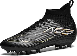 Botas de fútbol para hombre, para entrenamiento profesional al aire libre, ligeras, transpirables, jóvenes, niños, atléticos, para entrenamiento AG/FG