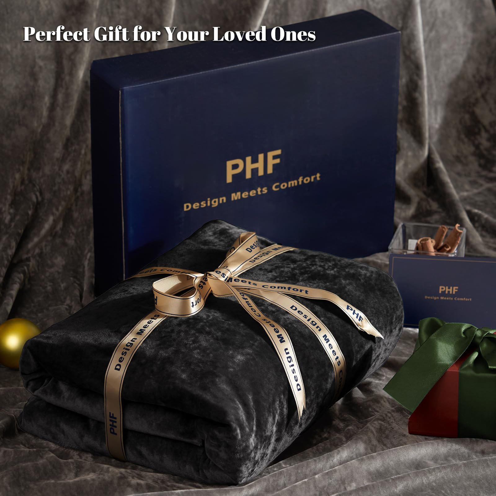 Amazon.com: PHF Truly Velvet Fitted Sheet Only Queen Size, Luxury
