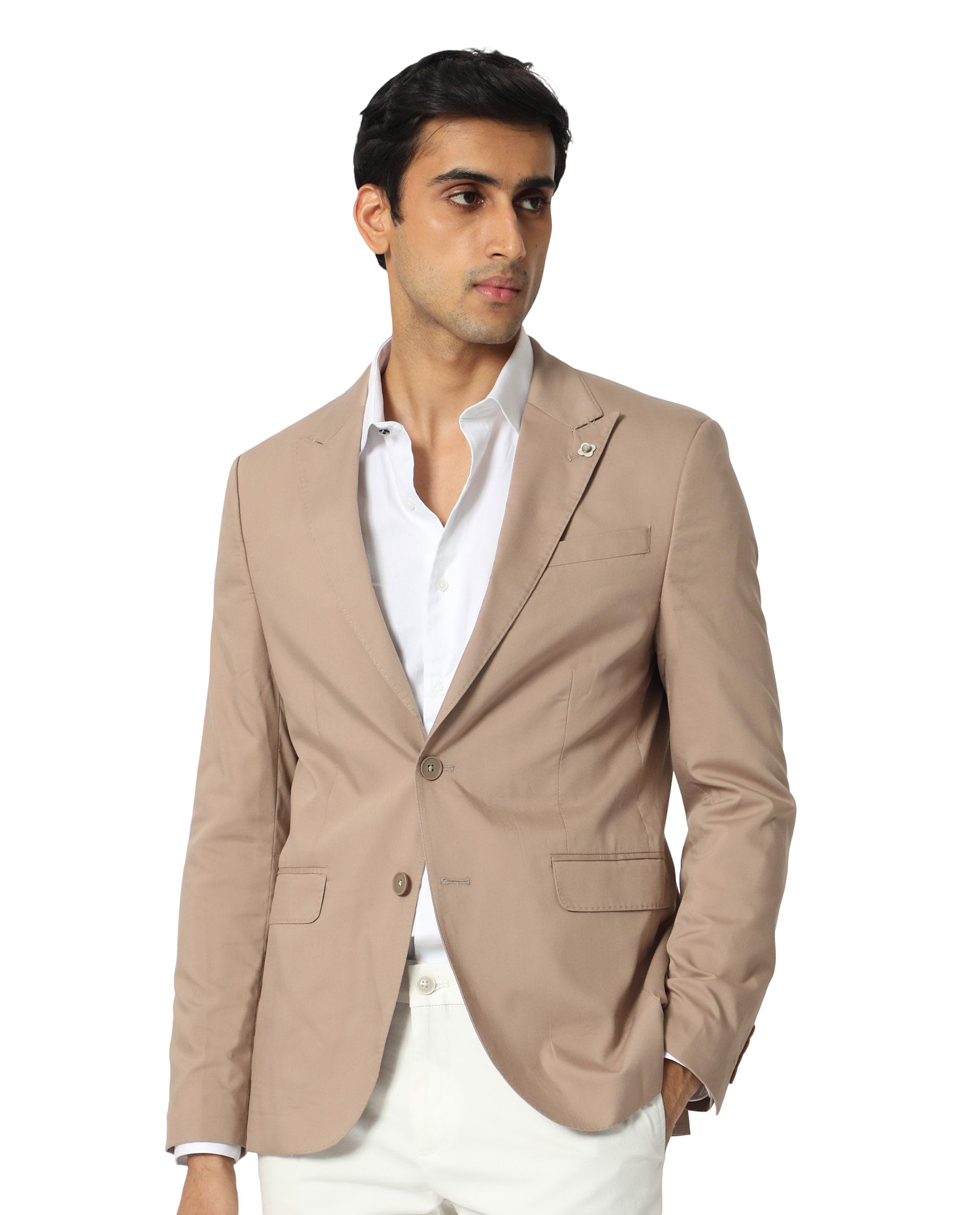Tailored Plain Blazer