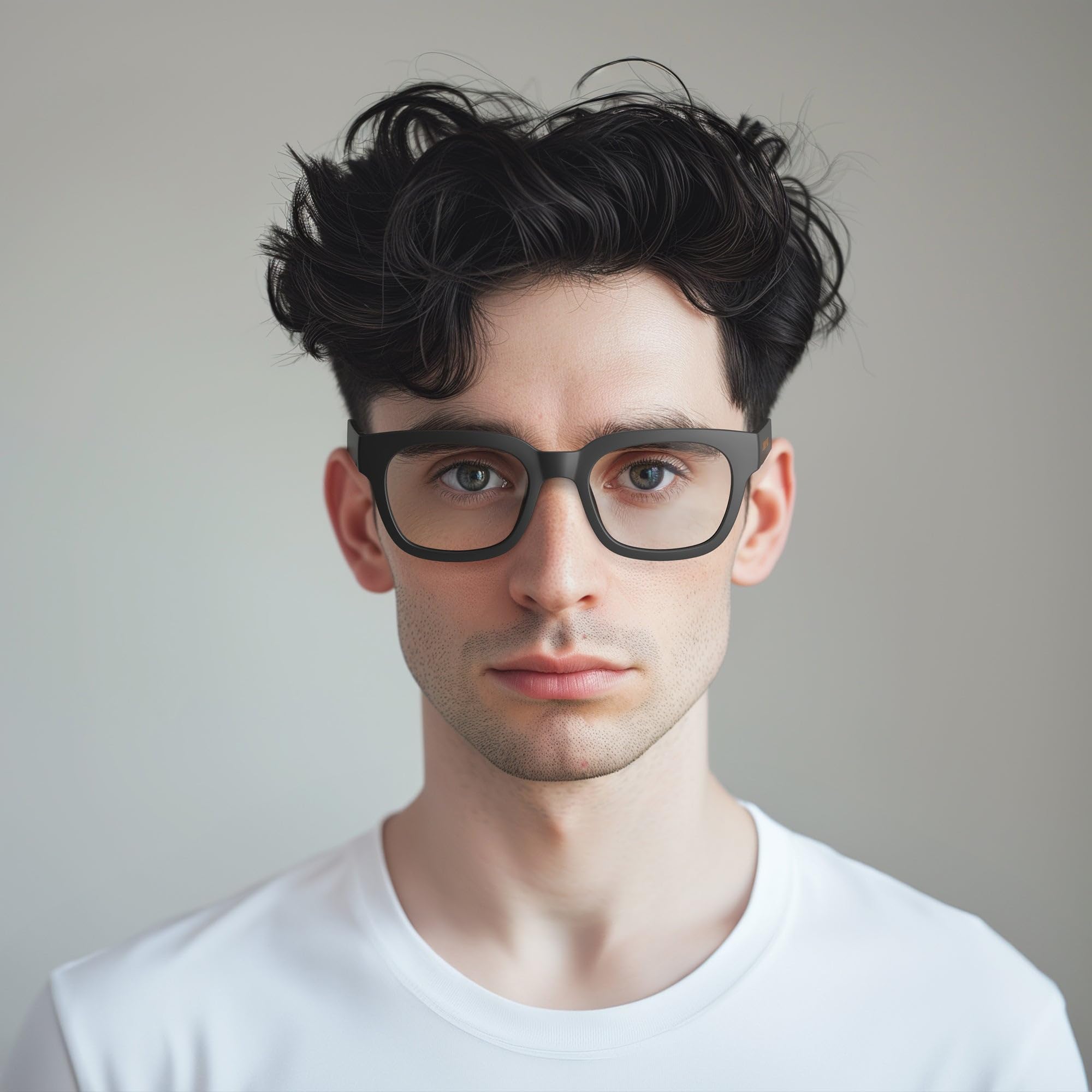 LONDON MOLE® Tricky reading glasses, Matt Black, 140 x 50 mm - Image 4