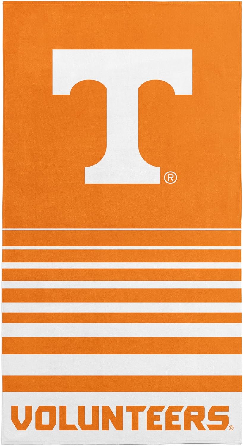 Northwest Tennessee Volunteers NCAA Striped Jacquard Beach Towel 36 x 72 Inches