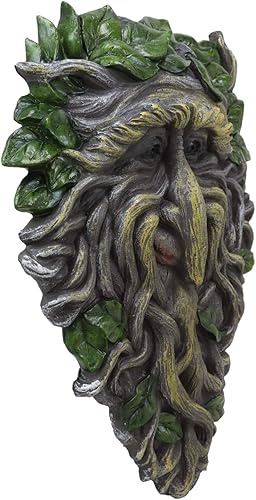 Miniatura 3 de Ebros Nature Spirit God Celtic Somerset Summer Vines Greenman - Placa colgante de pared de 10.5 pulgadas de alto, árbol de la vida Wiccano con