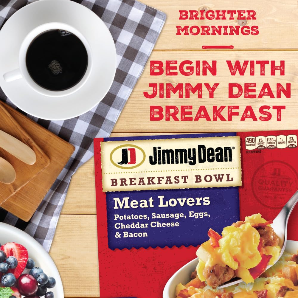 Jimmy Dean Meat Lovers Breakfast Bowl 7 oz — view 3