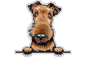 Airedale Terrier Vinyl Decal: A Breed-Specific Keepsake for Dog Lovers