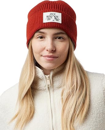 Jack Wolfskin A61610 Badge Beanie Bere Siyah Unisex Bere