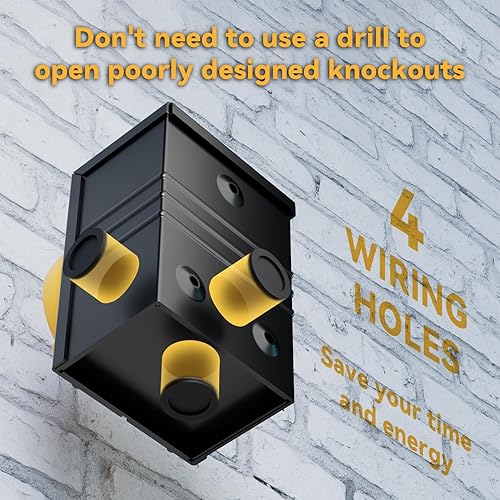 Miniatura 3 de Landnor Caja de entrada de energía para generador de 30 amperios para cable generador de 4 puntas, caja de entrada de alimentación NEMA L14-30P con