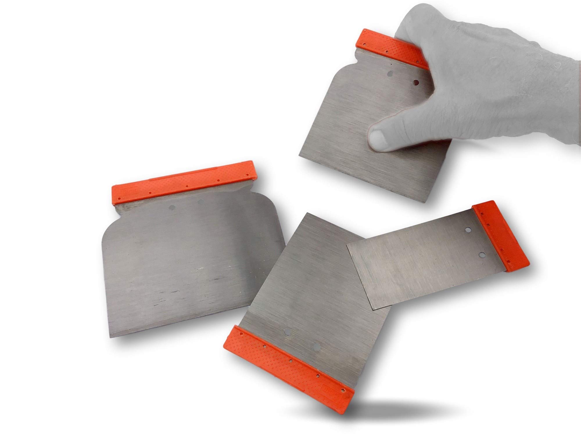 Kibros Trousse 4 couteaux carrossier spatules japonaises mastic enduit