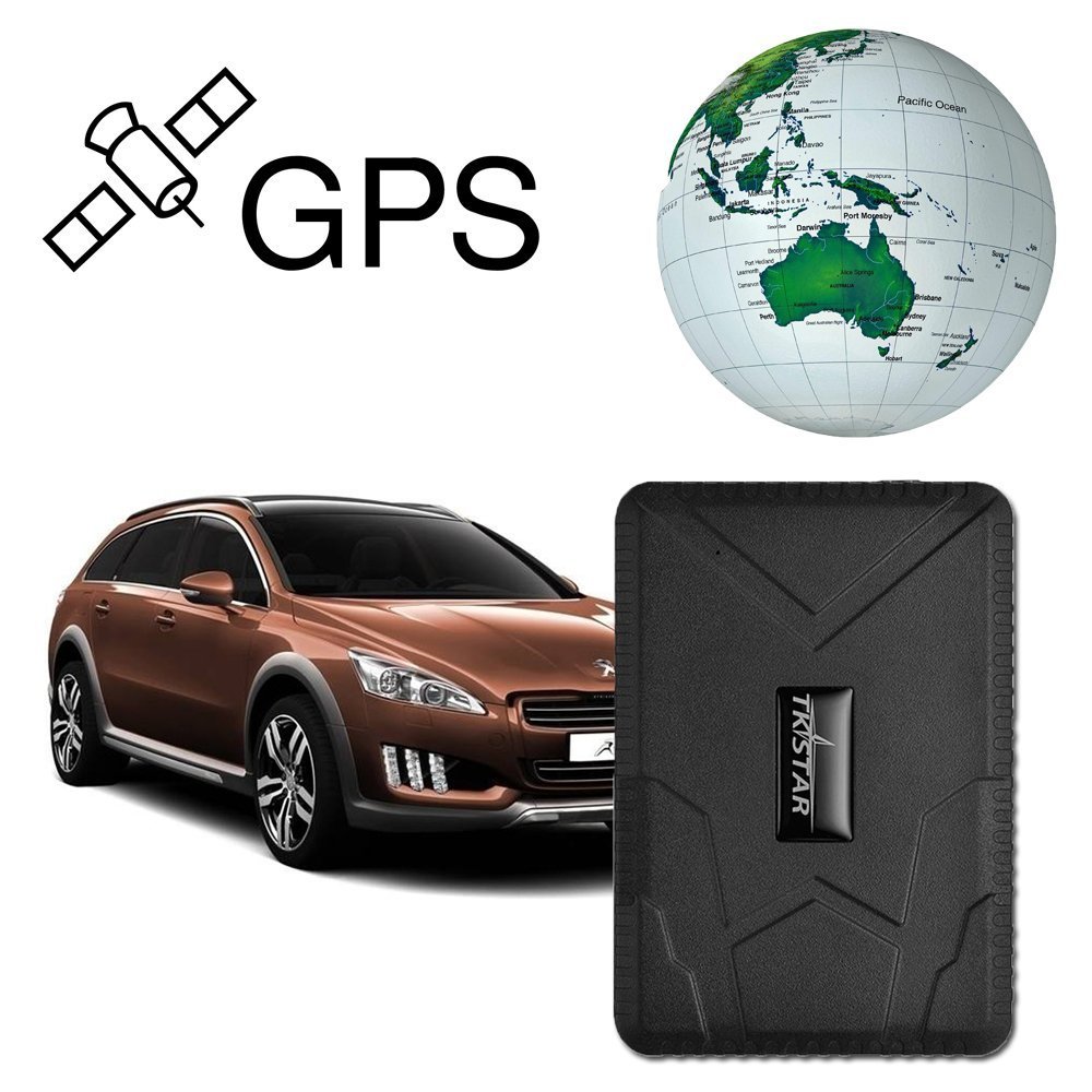 TKSTAR GPS Tracker 120Days standby con sistema di allarme anti-rimozione in tempo reale del veicolo locator TK915 impermeabile forte magnetico per auto/camion/moto/scooter anti-perso tracking