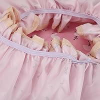 Vista 38 de Tbestmax Gorros de ducha para mujeres y niñas de larga duración, reutilizables, impermeables, gorro de baño, doble capa impermeable, 4