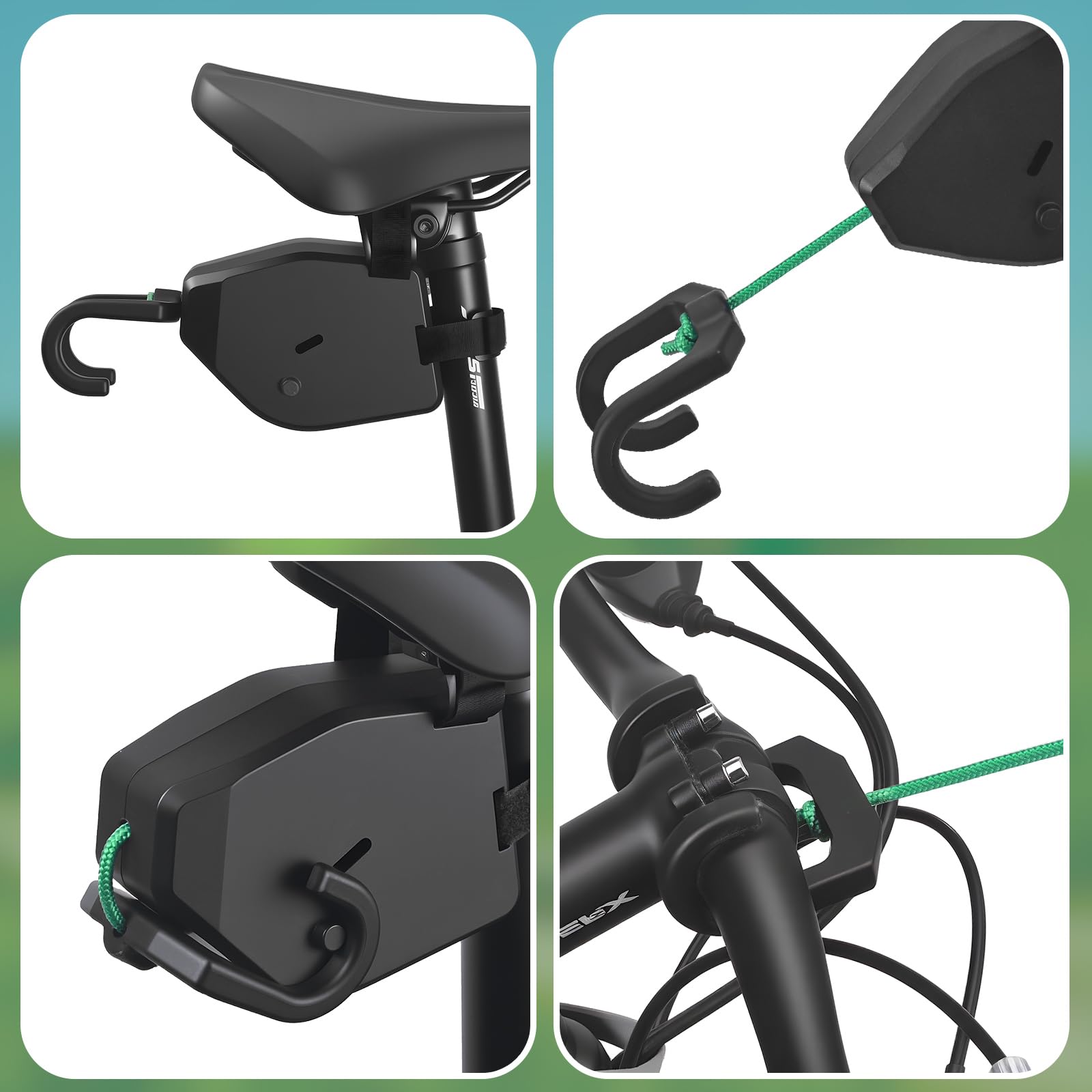 Cuerda de Remolque Bicicleta Niños 2.5 m Cuerda de Remolque para Bicicletas Cuerda Retráctil para Remolcar Bicicletas para Todas Las Bicicletas, Viajes En Familia