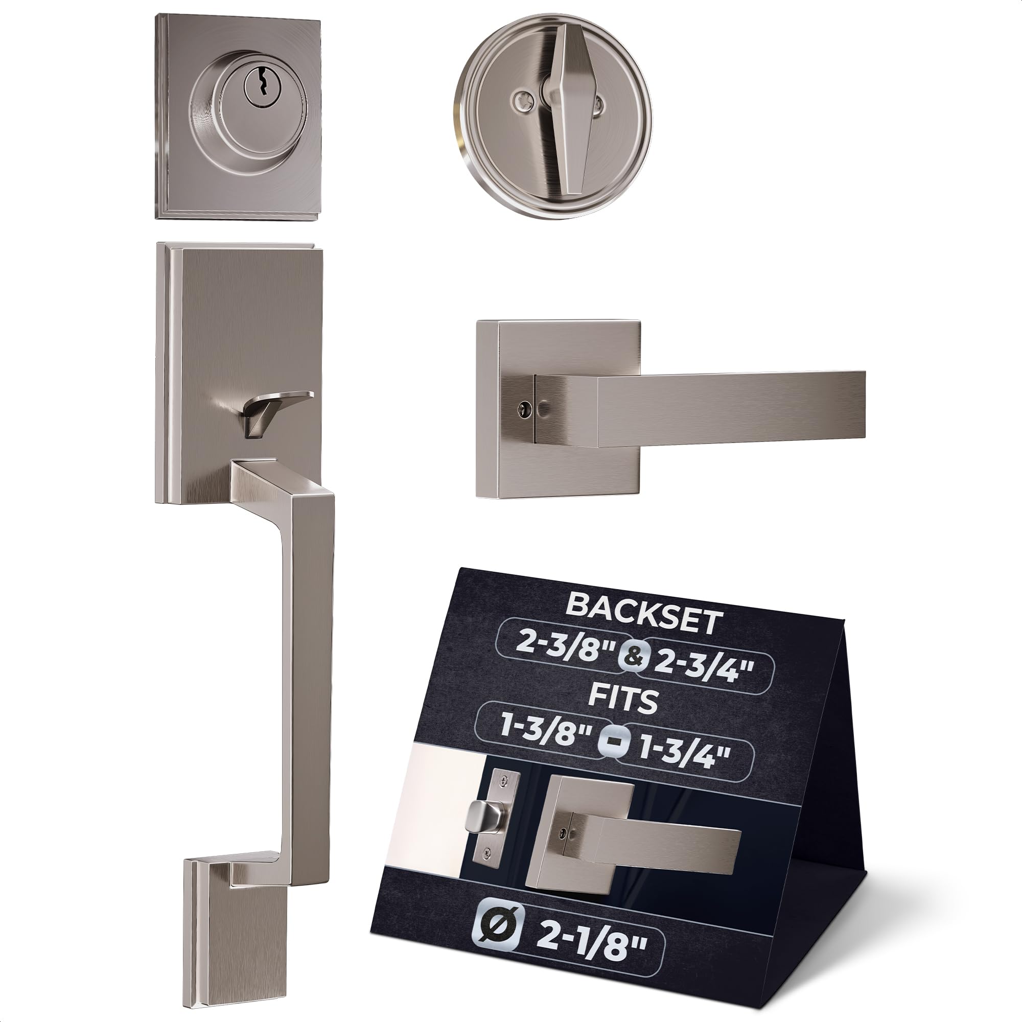 Stainless Steel Mobile Home Door Knobs with Deadbolt -13