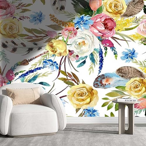 Miniatura 1 de Papel De Paredes - Calcomanías decorativas Bohochic para decoración de paredes, paneles de revestimiento de madera, versátiles para varios espacios