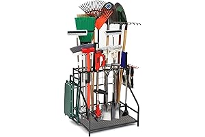 Garden Tool Organizer: Store Up to 58 Long-Handled Tools