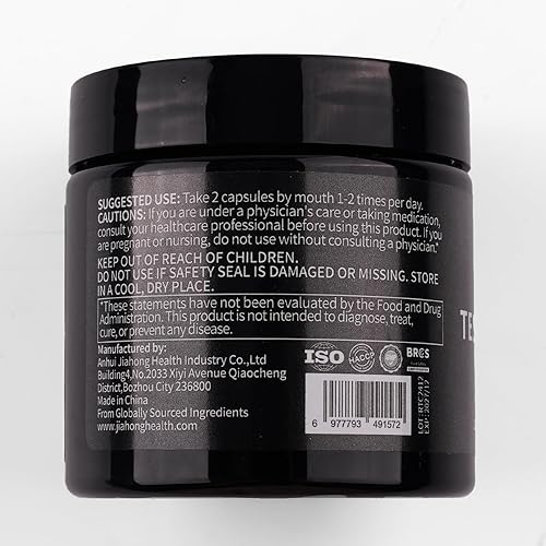 Miniatura 9 de Rasav Suplemento Horny Goat Weed y Tongkat Ali para hombres, suplemento de refuerzo de testosterona para hombres, suplementos potenciadores