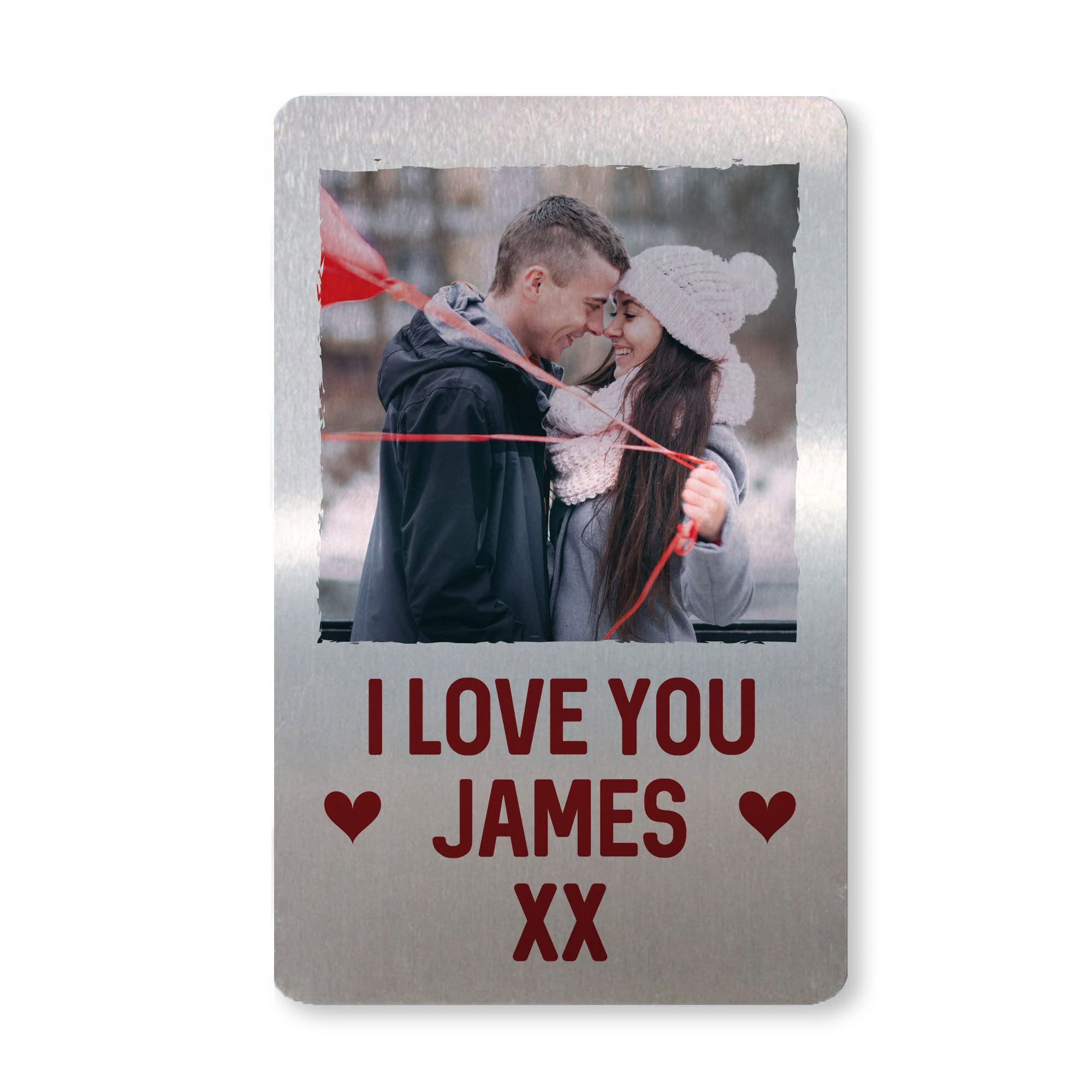 I Love You Gift For Husband Wife Boyfriend Girlfriend Personalised Card Gift For Him Her