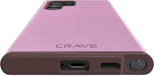 Miniatura 7 de Crave Funda De Doble Guardia, Protección A Prueba De Golpes De Doble Capa Para Samsung Galaxy S22S22 Ultra 5G - Lila